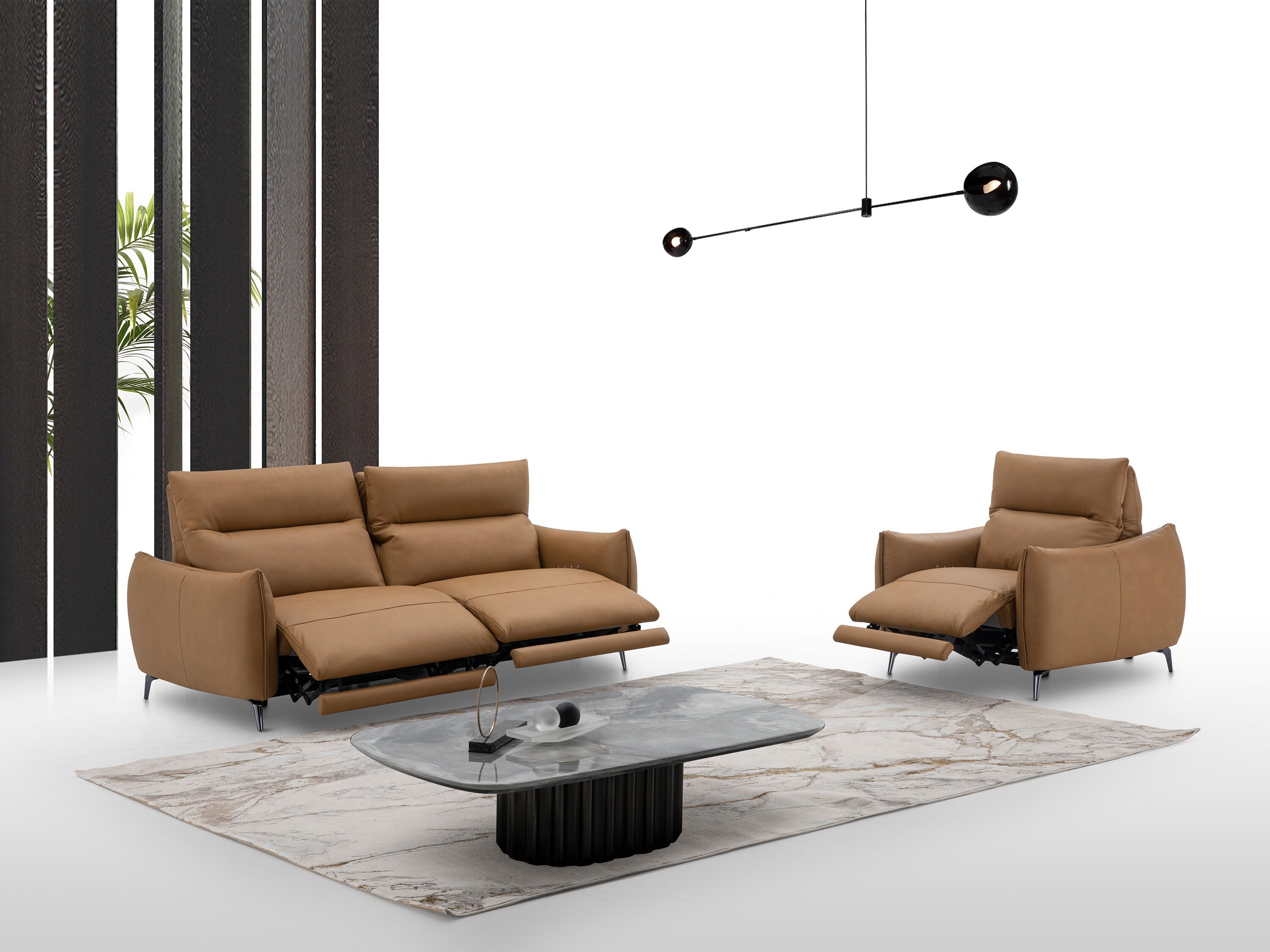 2-местный кожаный диван с электроприводом CAMPO DE' FIORI CL360 ARCH-00047496 - Вид №4