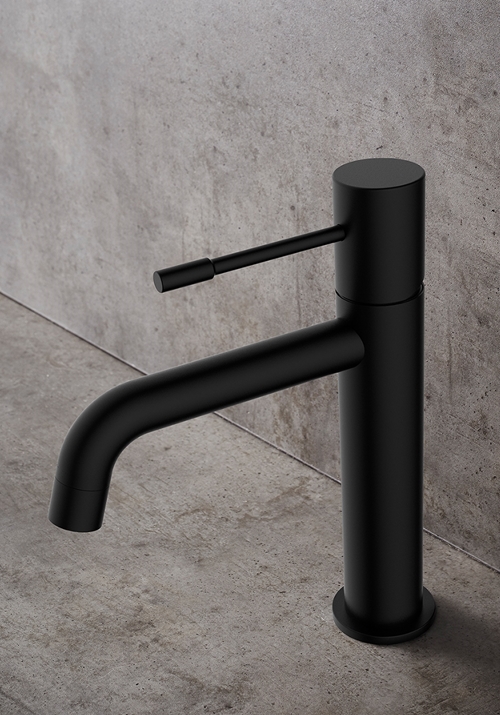 1381287 Смеситель Для Умывальника Fine Low Black Hafa  Черный 