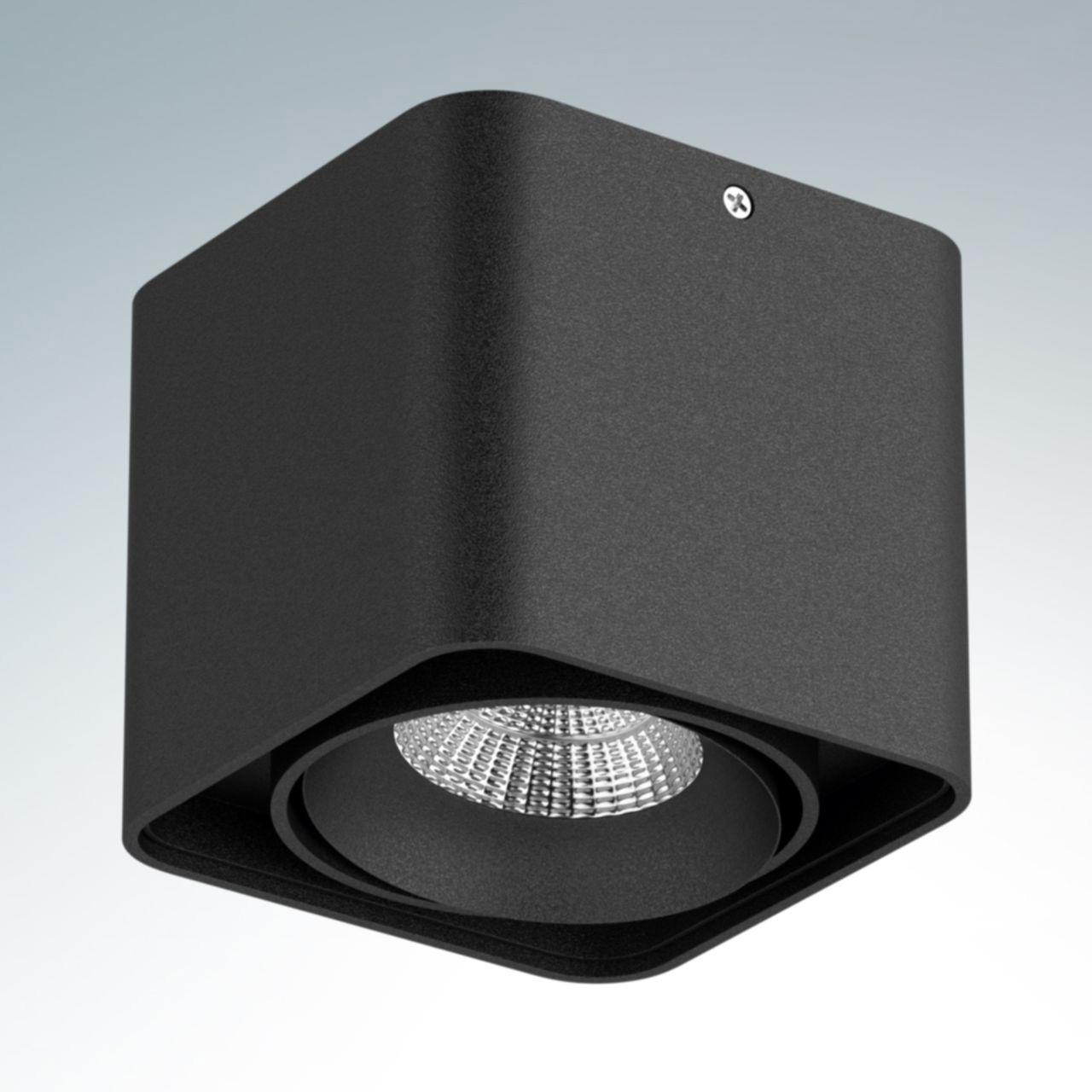 Потолочный светодиодный светильник Lightstar Monocco 052117 LIGHTSTAR MONOCCO 082879 Черный  - Вид №1