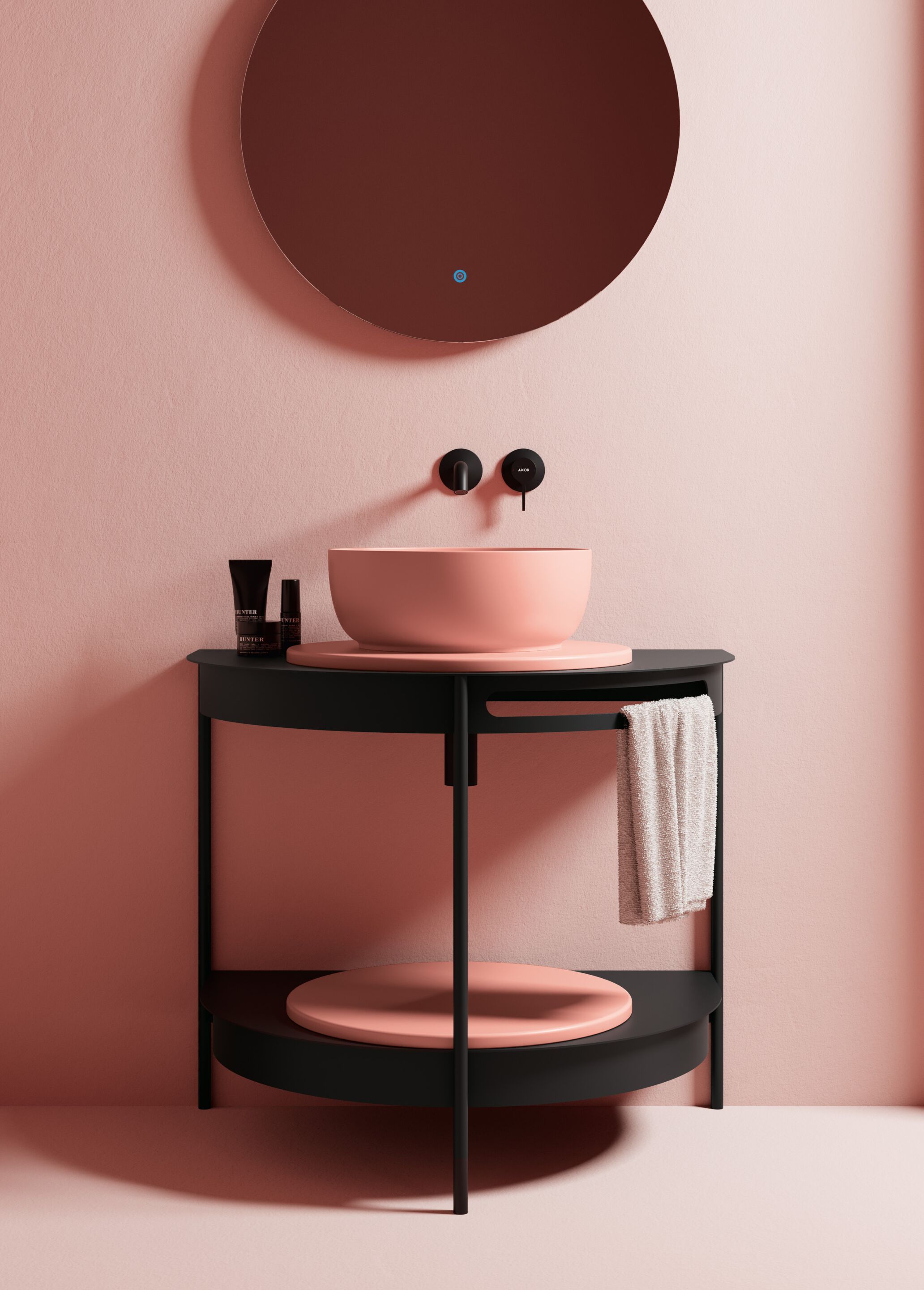 Металлическая консоль для умывальника Scarabeo Ceramiche SESTO ARCH-00150896 - Вид №4