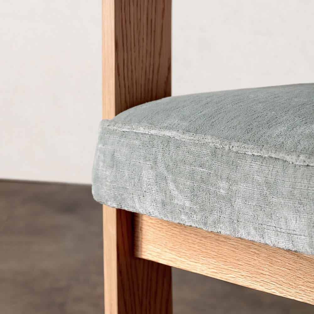 Мягкий тканевый стул с подлокотниками Kelly Wearstler ZUMA ARCH-00125172 - Вид №5