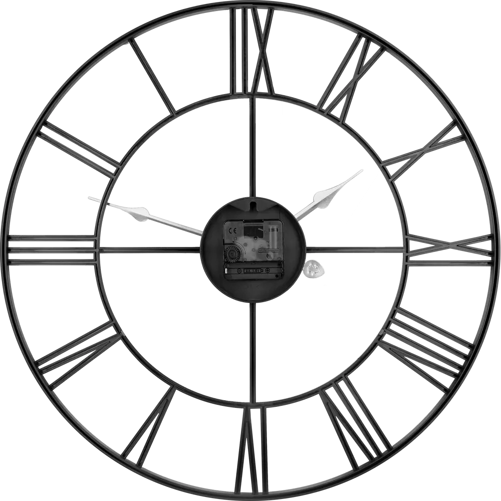 TROYKATIME Настенные часы Лофт черные 45 см 83385587 NEW SEVENTIES STLM-0040691 - Вид №1