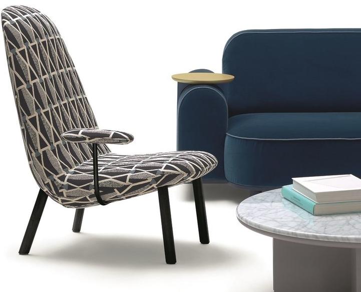 arflex Кресло из ткани с подлокотниками sun-id-1360440 - Вид №3