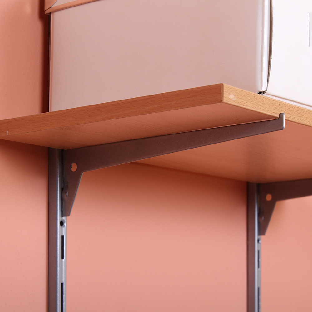 Кронштейн к стеновым стойкам , 365x6x70 мм, серый LJPS0375 Public Steel Россия  - Вид №1