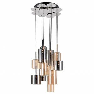 Дизайнерская подвесная люстра Spot Light Flaconetta 1301228 серая SPOT LIGHT ДИЗАЙНЕРСКИЕ, FLACONETTA 108243 Серый