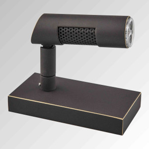 Регулируемая металлическая светодиодная настольная лампа