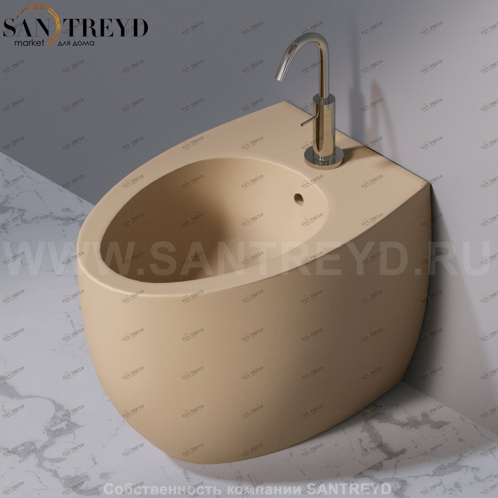 S542T1R1V0.131 Биде напольное OVAL A. e T. Italia AeT ITALIA