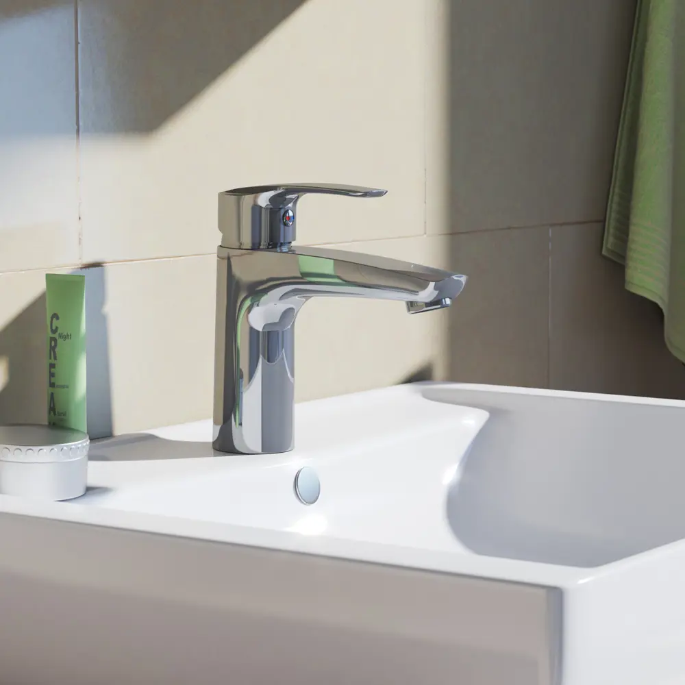 Смеситель для раковины Iddis Blaze BLASB00i01 однорычажный цвет хром STLM-2100095 - Вид №1