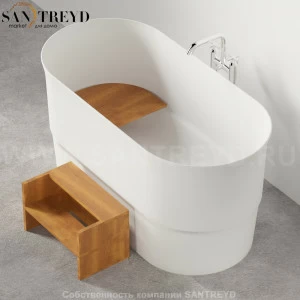 Ванна свободностоящая IMMERSION белая