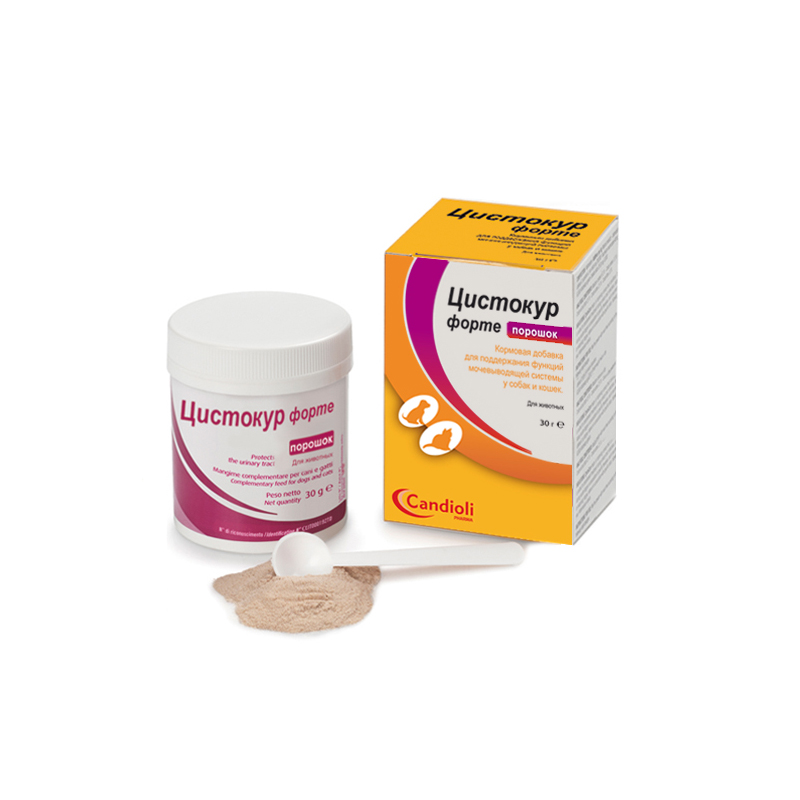 ПР0057669 Кормовая добавка для собак и кошек Цистокур форте 30г Candioli 