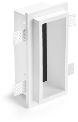 Tecnico Полувстраиваемый точечный светильник прямоугольной формы из гипса  T235 - t236  - Вид №4