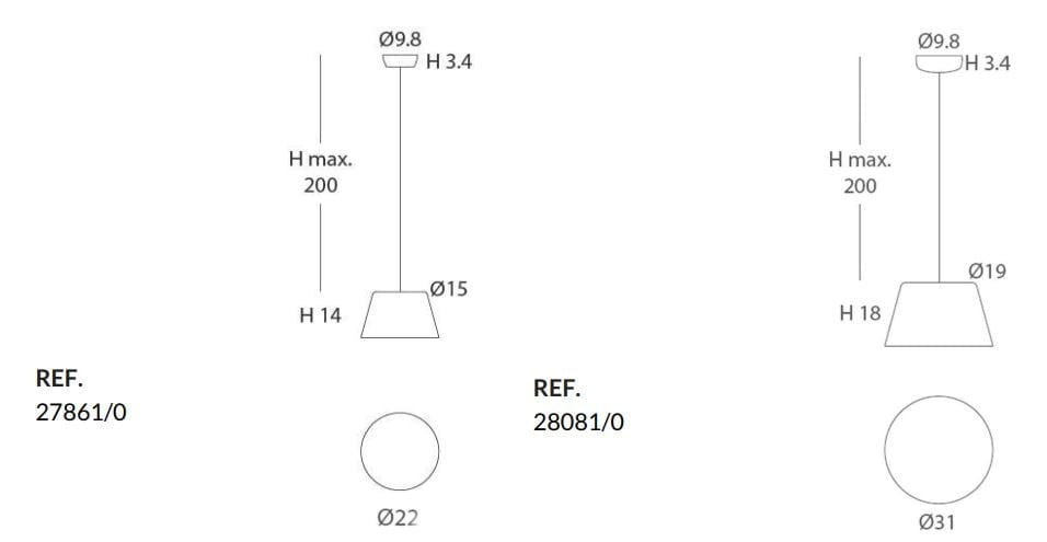 Металлический светодиодный подвесной светильник Olé Lighting Sento ARCH-00044459 - Вид №6
