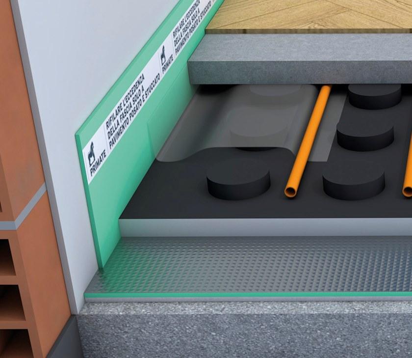 Primate Клейкая полоса по периметру для плавающих стяжек Acustica - accessori Pac0038 - Вид №1