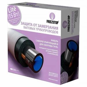 Кабель греющий Freezstop Lite ССТ 1 м (15 Вт/м) под изоляцию