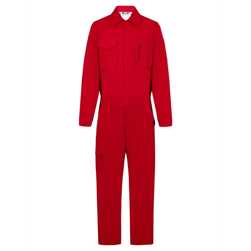 Рабочий комбинезон Dowell D83251 XL/54 красный 89433427 STLM-1573374