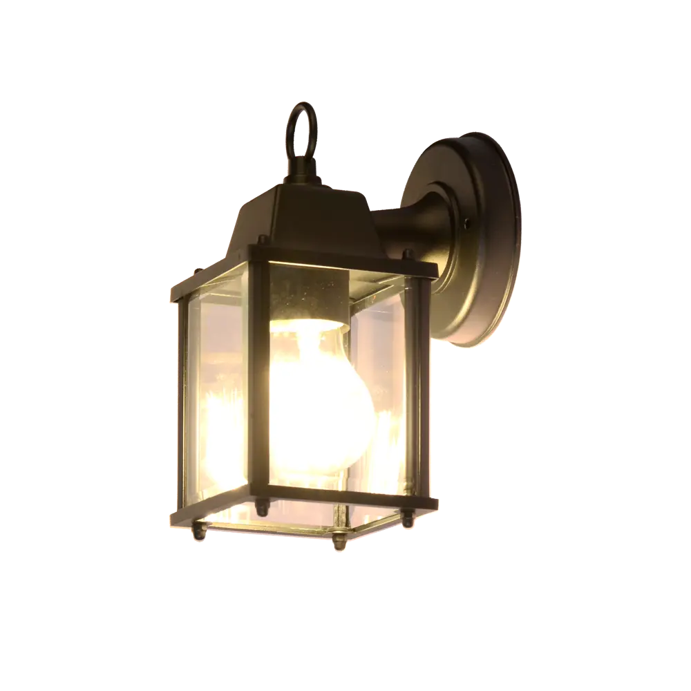 Светильник уличный настенный KREAFORTA Songuti 40 Вт IP44 цвет черный 89438786 STLM-2192842  - Вид №4