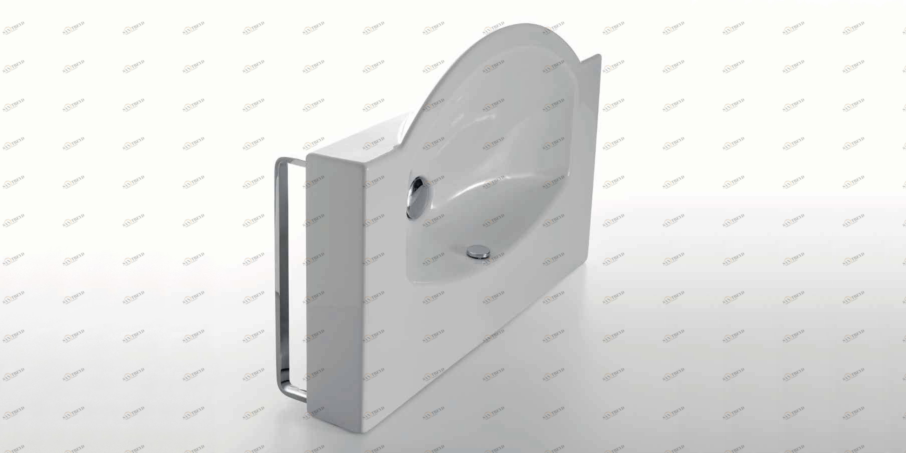 EASC73 Накладная раковина на столешницу  овальная Ceramica Cielo 