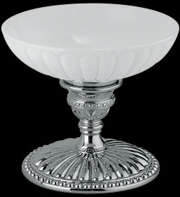 AA722 Мыльница в ванную, настольная, керамическая bagno&associati AIDA