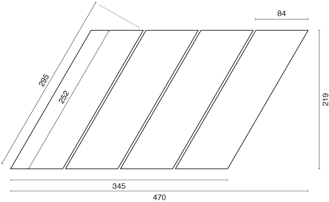 Ideamarmo Мраморная мозаика Calacatta Chevron class Chv 704 - Вид №1