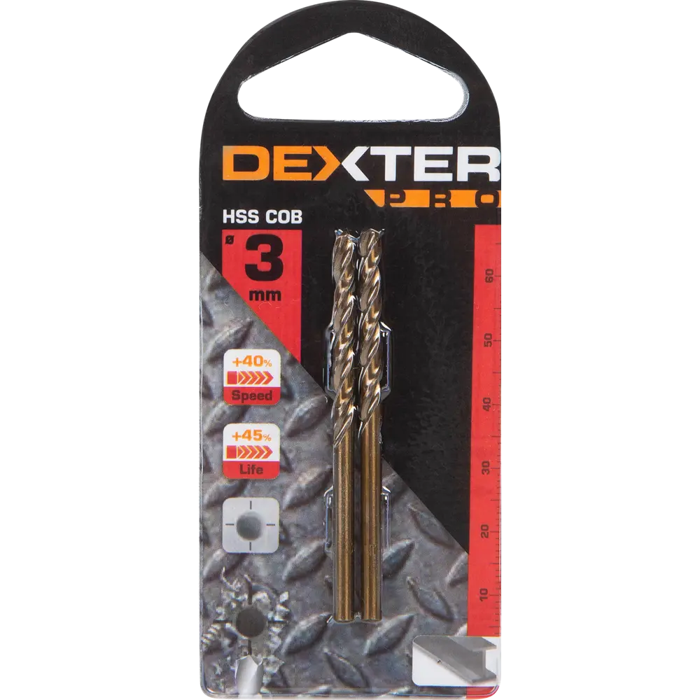 Сверло по металлу HSS-Co Dexter к. Pro 113-01407 3х61 мм 17016295 STLM-2039966  - Вид №4