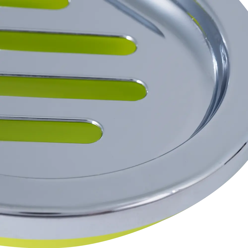 Мыльница настольная «Альма» пластик цвет зелёный АКВАДЕКОР STLM-2036467 - Вид №1