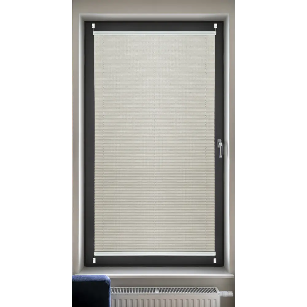 Штора плиссе 52x170 см жаккард молочная Santreyd STLM-2165482 - Вид №3