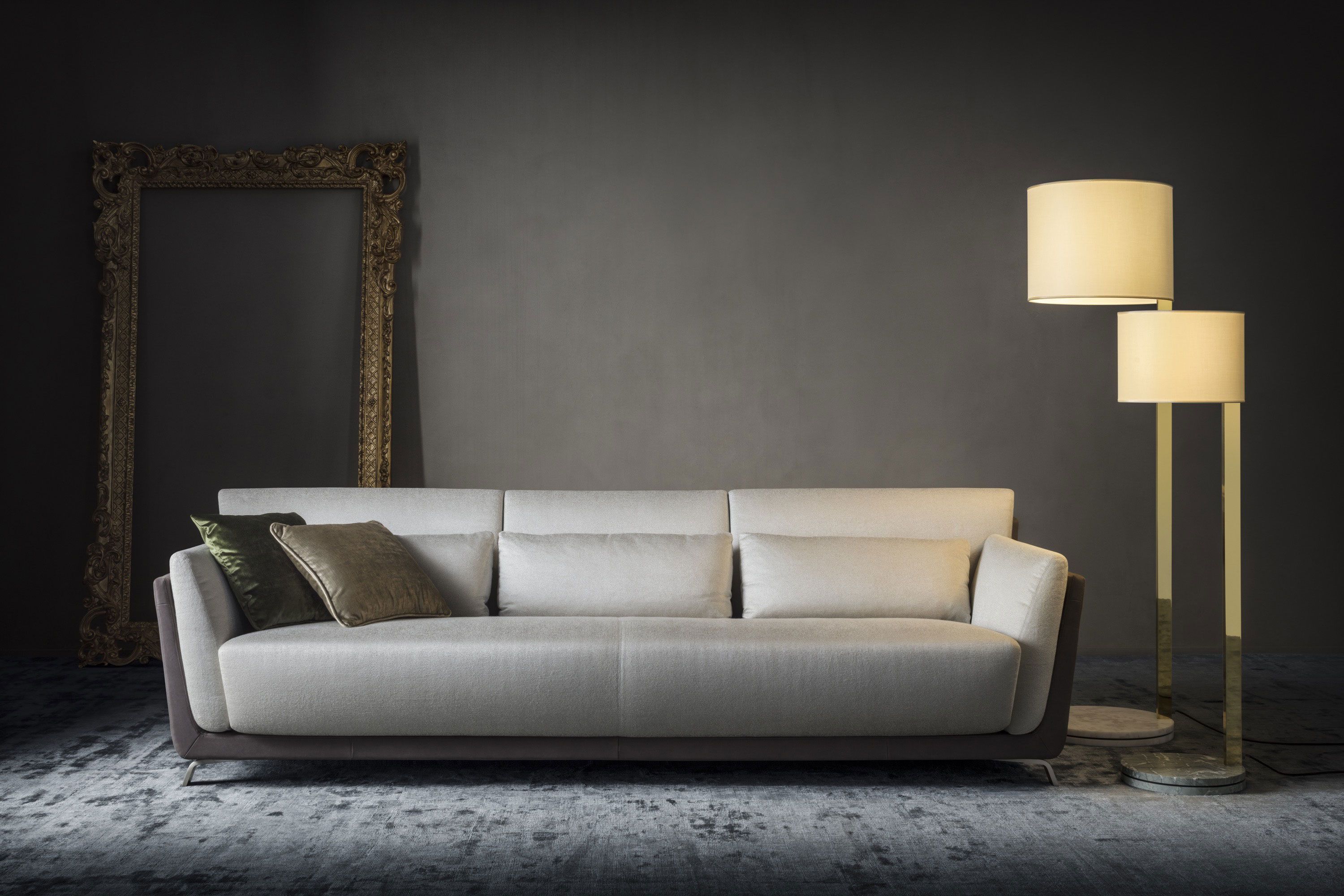 3-местный диван из ткани и кожи OAK New York Suite ARCH-00098208 - Вид №5