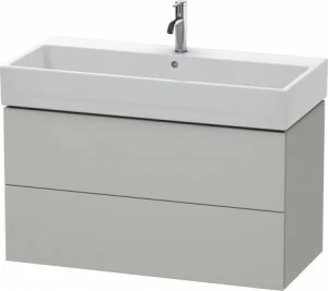 LC627800707 L-Cube Тумбочка подвесная Бетонно-серый матовый декор