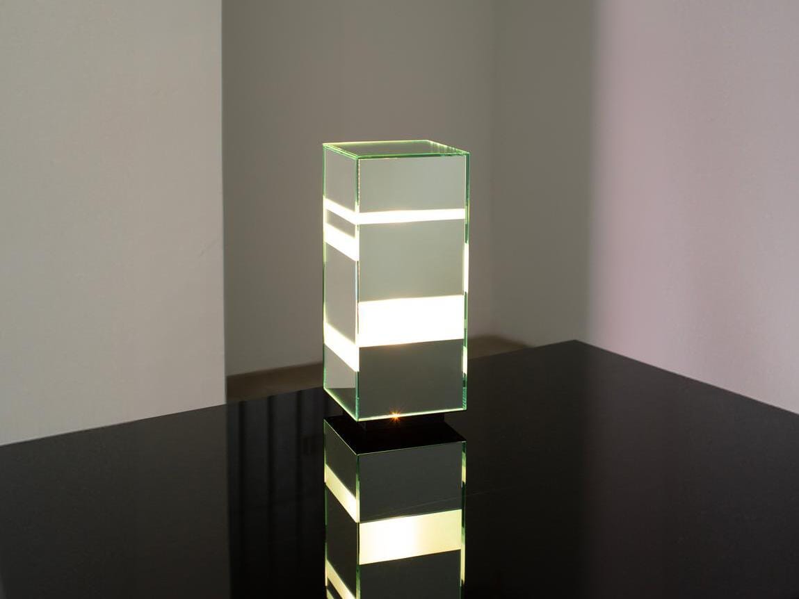 Зеркальная стеклянная светодиодная настольная лампа pulpo HORIZON ARCH-00035597 - Вид №1