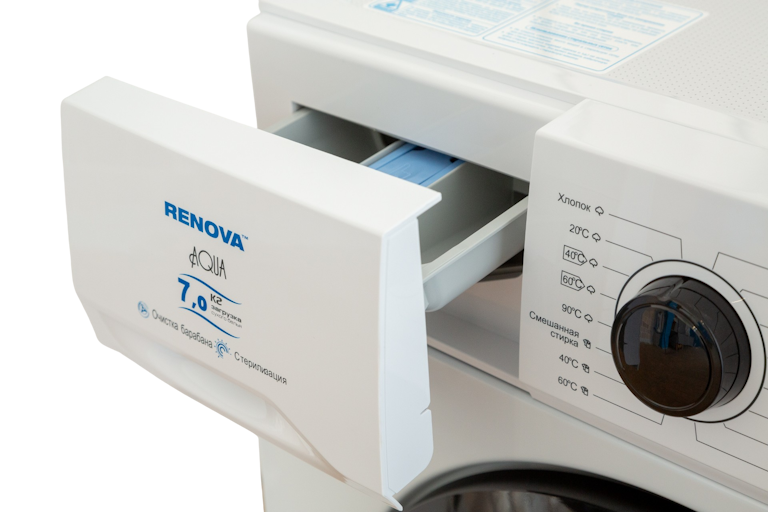 9182153 Стиральная машина RENOVA WAF-7012M11 белый STDN-0089398 - Вид №3