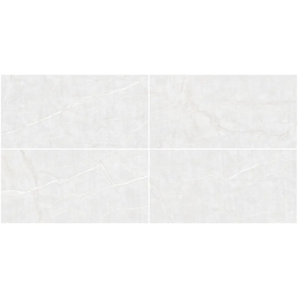 Глазурованный керамогранит Duna Rio Bianco Carving 120x60 см 2.16 м² матовый цвет белый STLM-2164321 - Вид №1