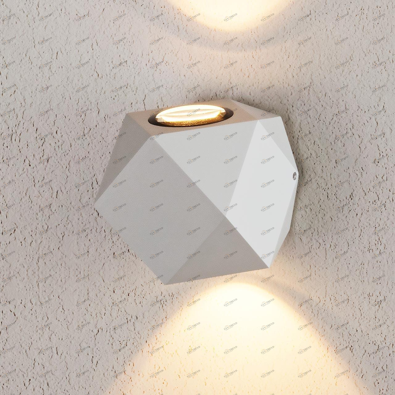 Уличный настенный светодиодный светильник Elektrostandard 1565 Techno LED Kroket белый 4690389125393 ELEKTROSTANDARD KROKET 220854 Белый 