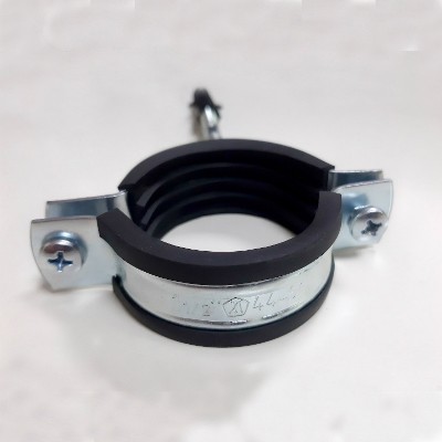 RH.10 Хомут с резиновым уплотнением в комплекте со шпилькой Valtec 2 1/2", 73–80 мм  - Вид №2