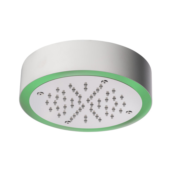 82035 Видимая голова ø200 потолок / дождевая струя + световое крепление HORUS Range Hydro 