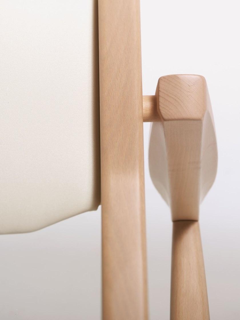 PIAVAL Штабелируемый тканевый стул с подлокотниками Elisa | health & care 54-13/1 - Вид №5