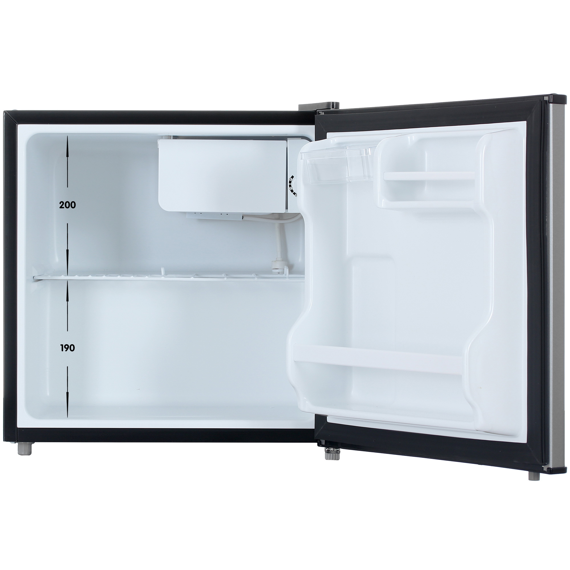 9223674 Холодильник компактный   Aceline S05AMA серебристый STDN-0050356 - Вид №1