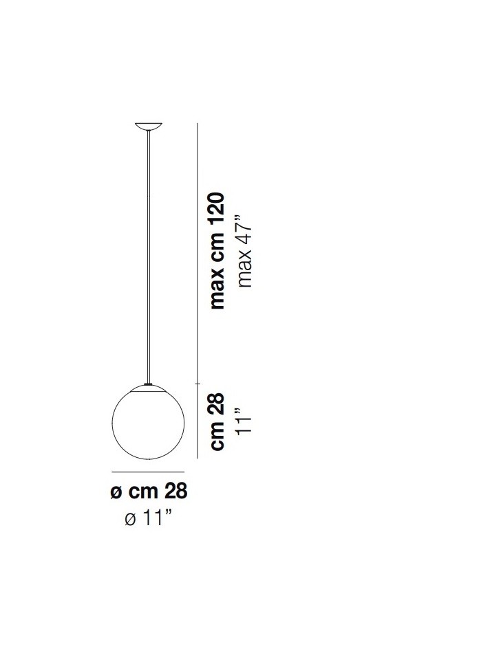 Vistosi Puppet SP G BC/SF CR Puppet светильник подвесной 112188 - Вид №2
