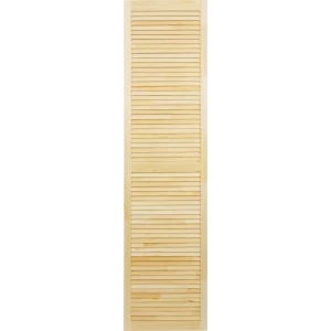 Дверка жалюзийная 2013x494x20 мм хвоя сорт А 15312091 STLM-2157110