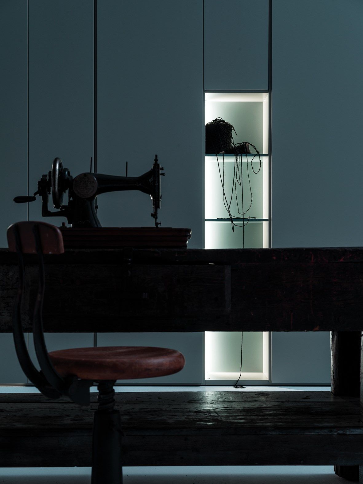 Шкаф с открытыми отсеками Caccaro Grafik ARCH-00111686 - Вид №2