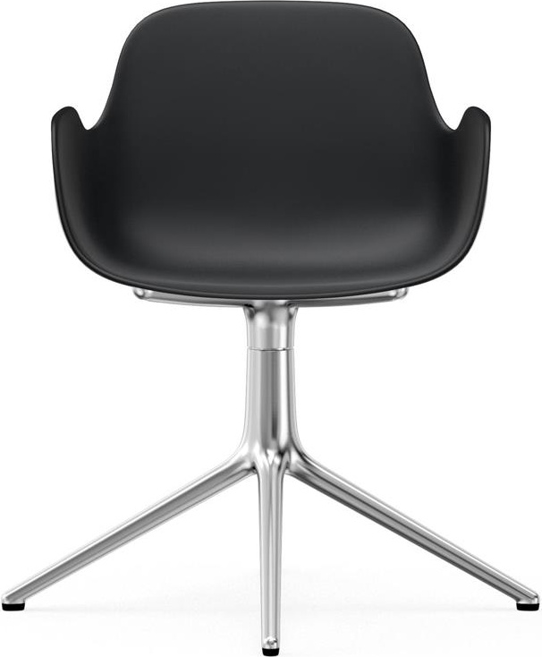 606102 Кресло Swivel 4L Alu Black Normann Copenhagen Form - Вид №1
