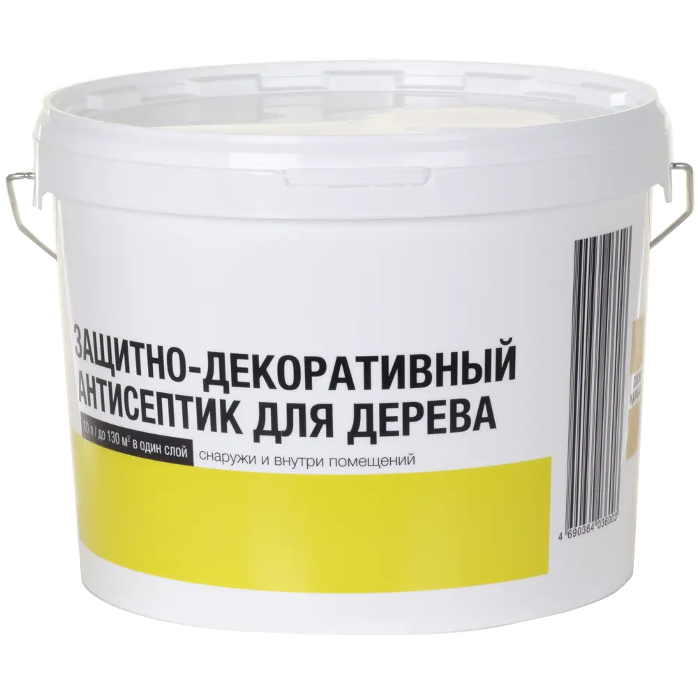 ЛЦ Антисептик для дерева матовый сосна 10 л - защита и декор 82603196 STLM-0031243 - Вид №1