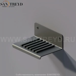 Agape MACH 2 Мыльница черная AMC20926E