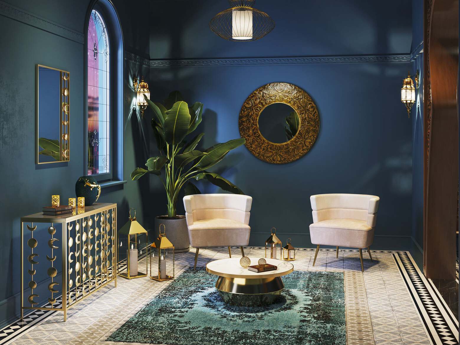 Тканевое кресло с подлокотниками KARE Design сэндвич ARCH-00058669 - Вид №4