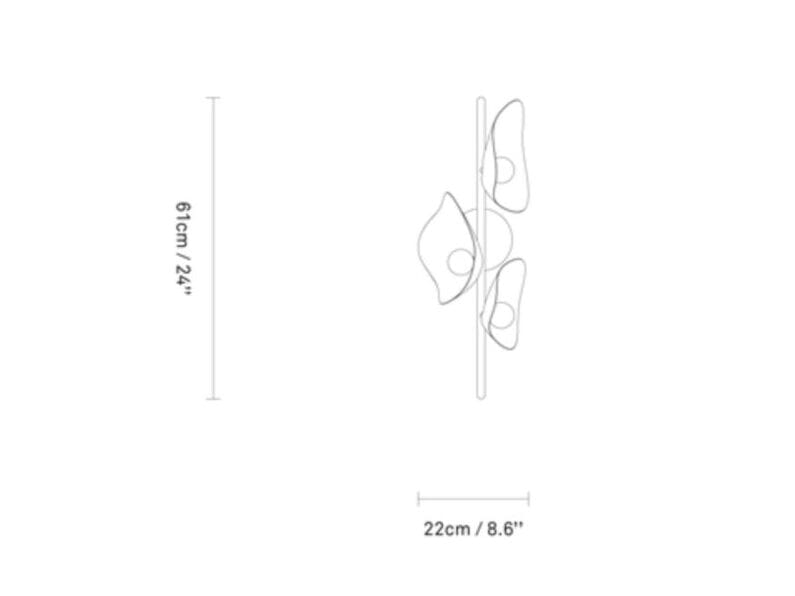 Металлический настенный светильник Nuura Florii ARCH-00096212 - Вид №5