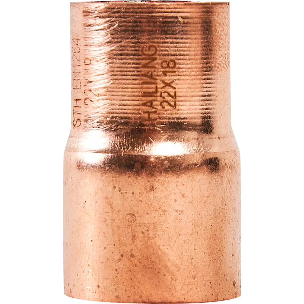 Муфта переходная однораструбная Hailiang ø22x18 мм медь STLM-2040964 - Вид №1