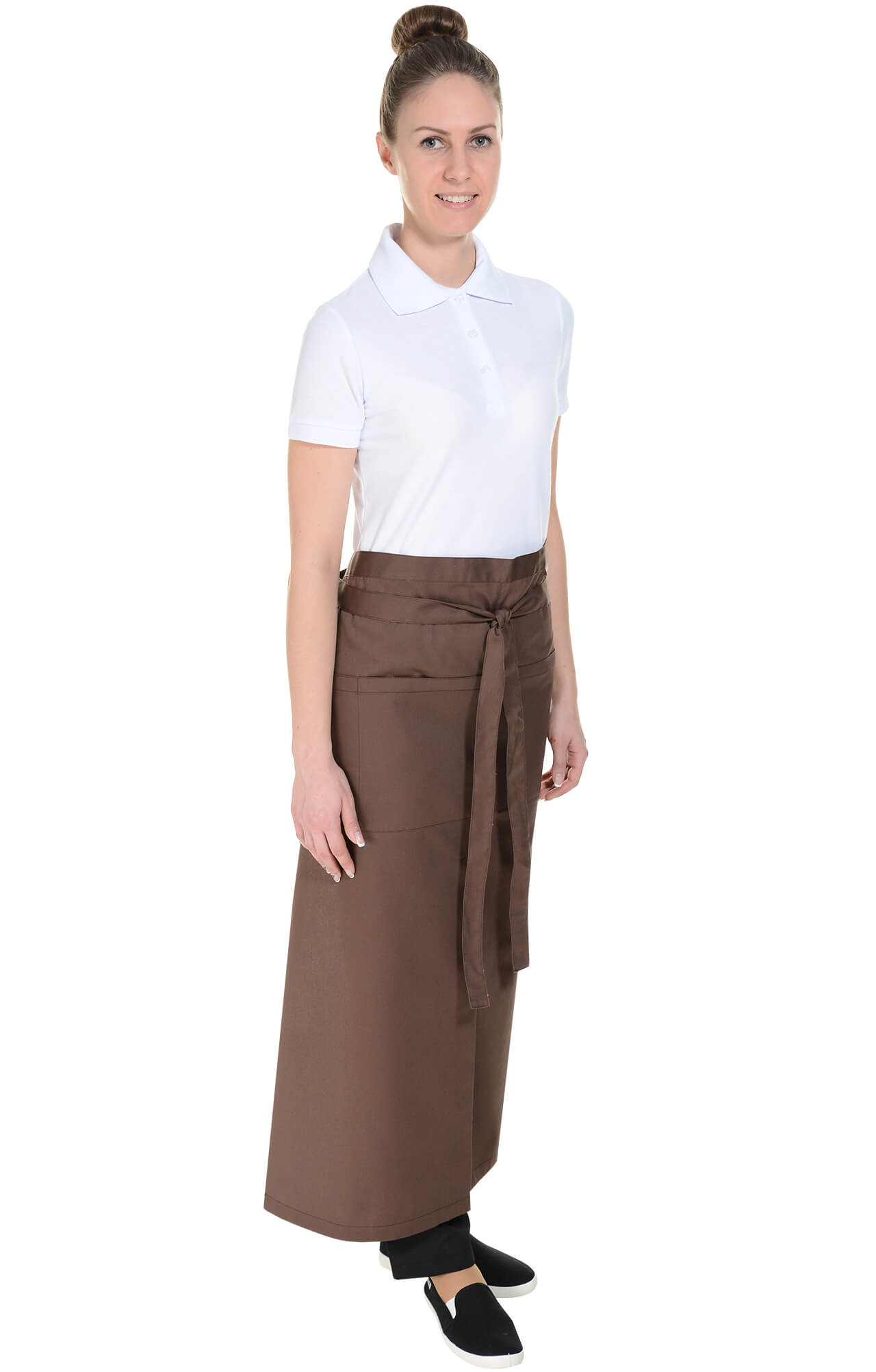 59841 Фартук  удлиненный, цвет chocolate BARISTA  Одежда для официантов  размер  - Вид №13