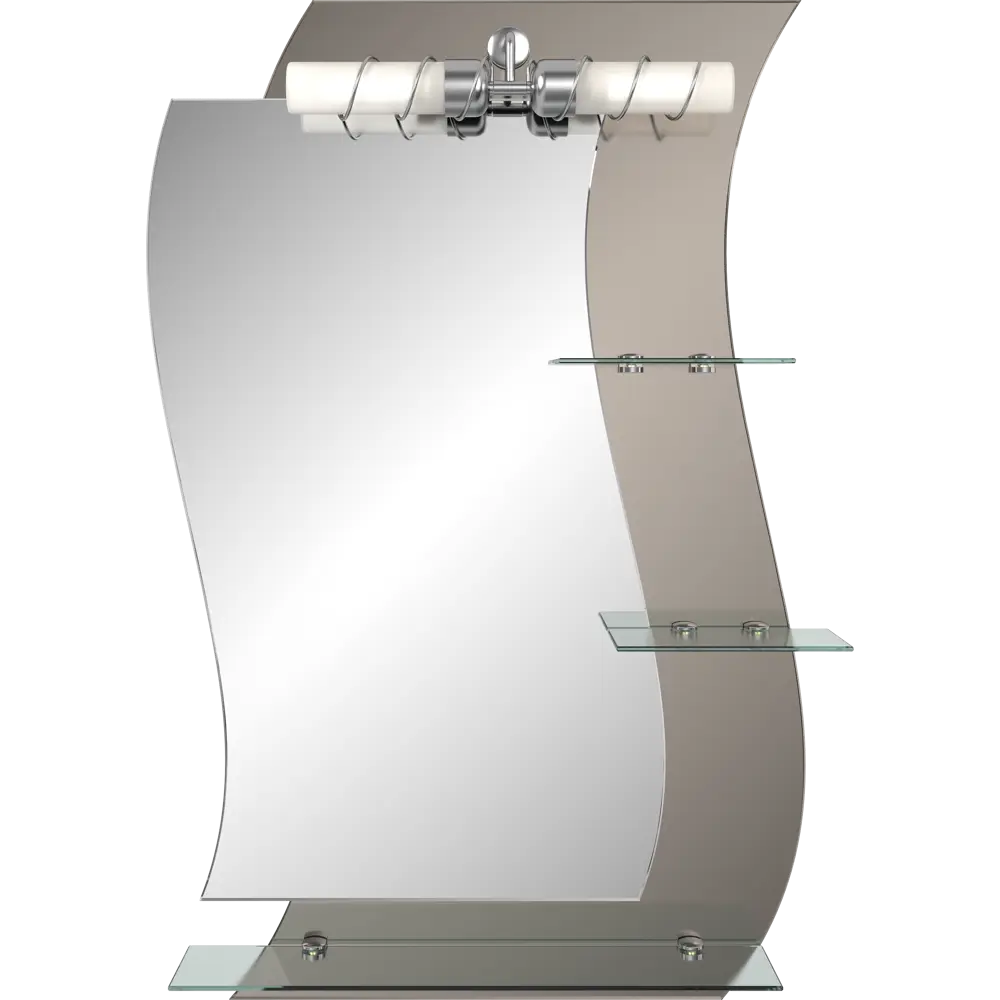 Зеркало «Кензо» с полкой 58 см Santreyd Без серии STLM-2191138 - Вид №1