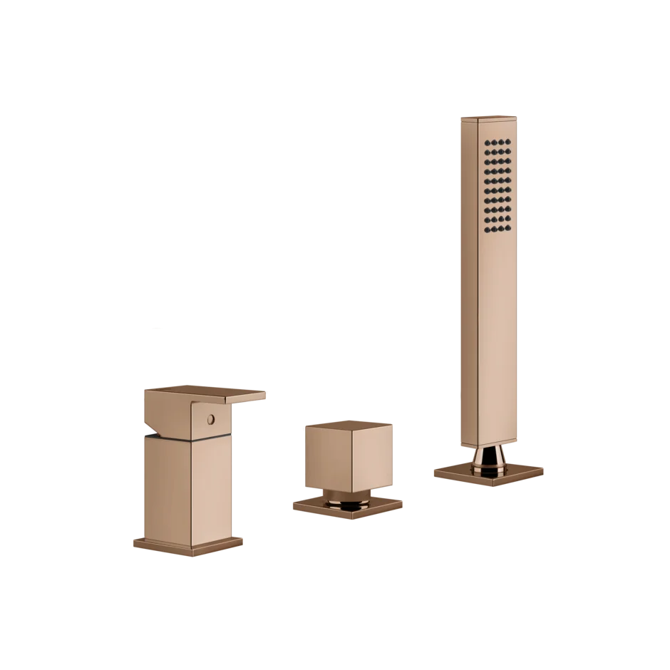 Смеситель для ванны 20043 030 Gessi Rettangolo МЕДЬ PVD 20043030