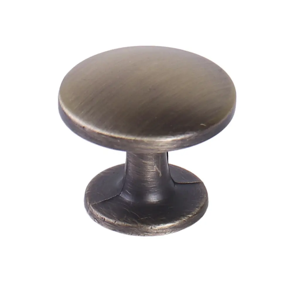 87388654 Ручка-кнопка мебельная L4.KNOB15AB ЦАМ цвет бронза STLM-1006505 LARVIJ  - Вид №3