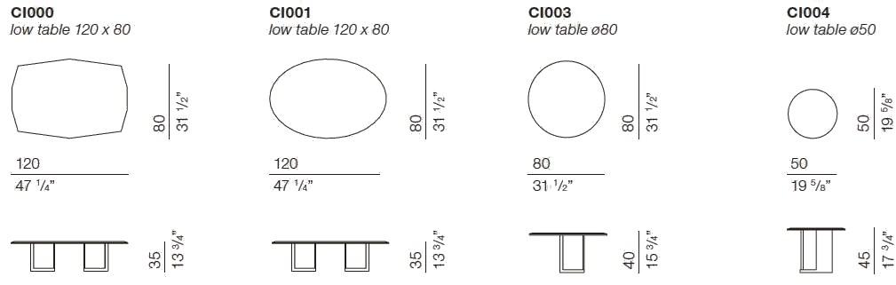 Bodema Круглый журнальный столик из мрамора Ci sun-id-1348281 - Вид №11